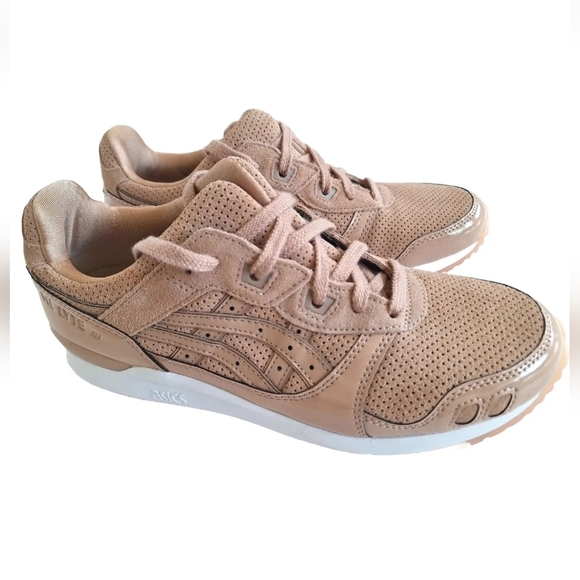 Asic Gel Lyte III Dusty Steppe White Sportstyle Shoes Size 8.5 **NO INSOLE** - Picture 2 of 10